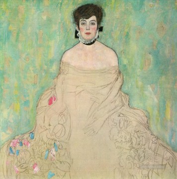  Klimt Oil Painting - Amalie Zuckerkandl Gustav Klimt